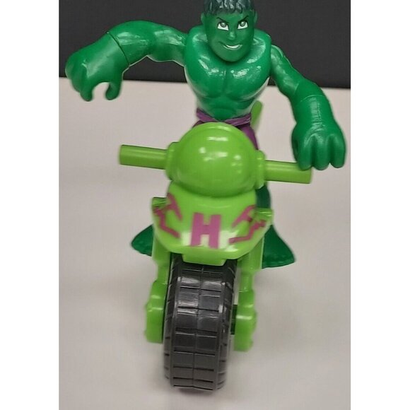 Playskool Marvel Heroes Adventures Set of 3- Captain America, Spiderman & Hulk - Picture 7 of 12